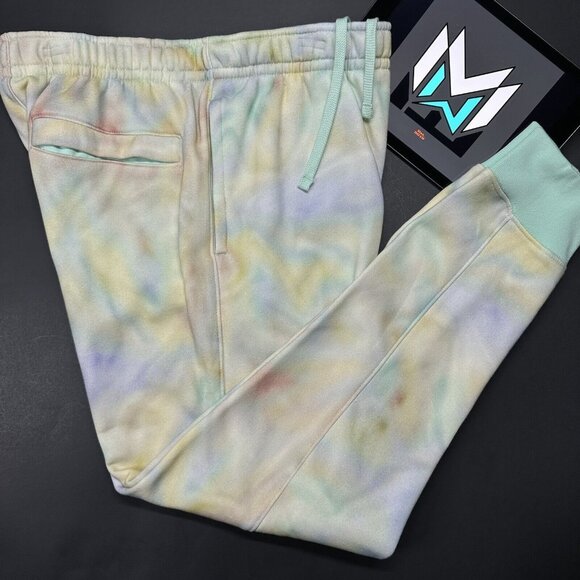 Nike NSW Tie Die Joggers DZ3064-379 Pants Multicolor Men's Sizes - Picture 5 of 7